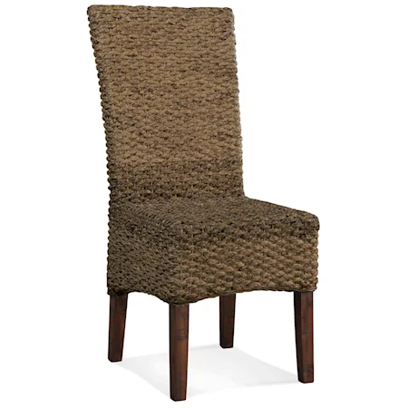 Woven Leaf Side Chair